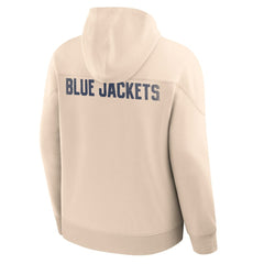 Columbus Blue Jackets Fanatics Vintage Hoodie - Cream - NHL 202756960