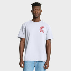 Detroit Red Wings Fanatics Crash The Net Legacy T-Shirt - White - NHL 202756996