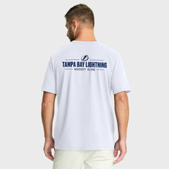 Tampa Bay Lightning Fanatics Crash The Net Legacy T-Shirt - White - NHL 202756997