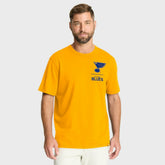 St. Louis Blues Fanatics Crash The Net Legacy T-Shirt - Gold - NHL 202757006