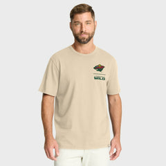 Minnesota Wild Fanatics Crash The Net Legacy T-Shirt - Natural - NHL 202757022