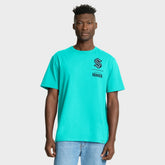 Seattle Kraken Fanatics Crash The Net Legacy T-Shirt - Light Blue - NHL 202757024