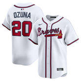 Marcell Ozuna Atlanta Braves Nike Home Limited Player Jersey - White - Nike Online