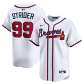 Spencer Strider Atlanta Braves Nike Home Limited Player Jersey - White - Nike Online