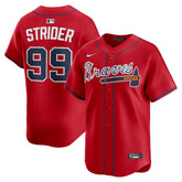 Spencer Strider Atlanta Braves Nike Alternate Limited Player Jersey - Red - Nike Lifestyle
