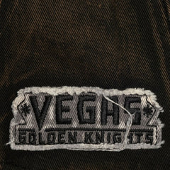 Vegas Golden Knights Mitchell & Ness Downtown Snow Wash Pro-Crown Adjustable Hat - Black - NHL 202757461