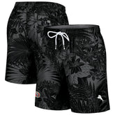 San Francisco 49ers Naples Santiago Palm Shorts Black