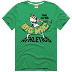 Mark McGwire Athletics Homage Graphic Player T-Shirt - Green - MLB Online