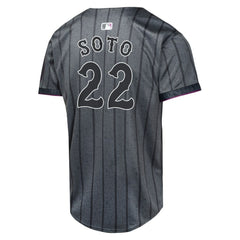 Juan Soto New York Mets Nike Youth City Connect Limited Jersey - Gray - Nike Sale