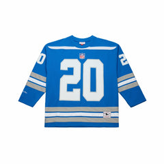 Mitchell & Ness Barry Sanders Detroit Lions Maxxed Out Fashion Hockey Jersey Blue