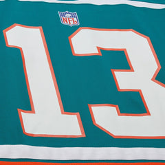Mitchell & Ness Dan Marino Miami Dolphins Maxxed Out Fashion Hockey Jersey Aqua
