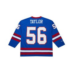 Mitchell & Ness Lawrence Taylor New York Giants Maxxed Out Fashion Hockey Jersey Royal