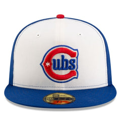 Chicago Cubs New Era Alternate Authentic Collection On-Field 59FIFTY Fitted Hat - White/Royal - New Era Discount
