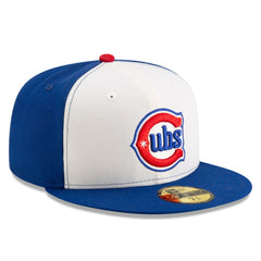 Chicago Cubs New Era Alternate Authentic Collection On-Field 59FIFTY Fitted Hat - White/Royal - New Era Discount