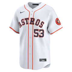Cristian Javier Houston Astros Nike Home Limited Player Jersey - White - Nike Online