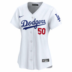 Mookie Betts Los Angeles Dodgers Nike Women's Home Limited Player Jersey - White - Nike Sale