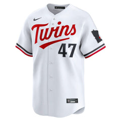 Edouard Julien Minnesota Twins Nike Home Limited Player Jersey - White - Nike Lifestyle