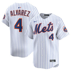 Francisco Alvarez New York Mets Nike Home Limited Player Jersey - White - Nike Discount