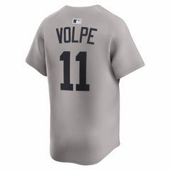 Anthony Volpe New York Yankees Nike Road Limited Player Jersey - Gray - Nike Discount