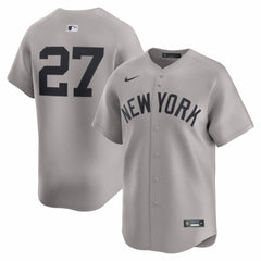 Giancarlo Stanton New York Yankees Nike Road Limited Player Jersey - Gray - Nike on Sale