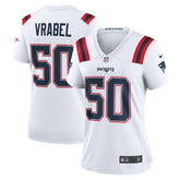 Nike Mike Vrabel New England Patriots Women's Retired Player Game Jersey White