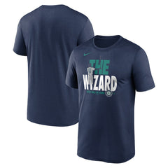 Ichiro Suzuki Seattle Mariners Nike 2025 National Baseball Hall of Fame Legend T-Shirt - Navy - Nike on Sale