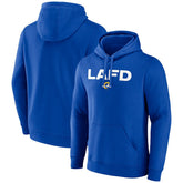 Fanatics Los Angeles Rams LAFD Pullover Hoodie Royal