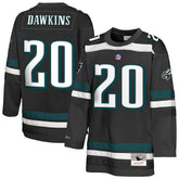 Mitchell & Ness Brian Dawkins Philadelphia Eagles Youth Hockey Fashion Jersey Black
