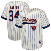 Mitchell & Ness Walter Payton Chicago Bears Youth Retired Player Name & Number Baseball Jersey Cream