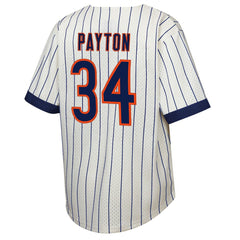 Mitchell & Ness Walter Payton Chicago Bears Youth Retired Player Name & Number Baseball Jersey Cream
