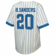 Mitchell & Ness Barry Sanders Detroit Lions Youth Retired Player Name & Number Baseball Jersey Cream
