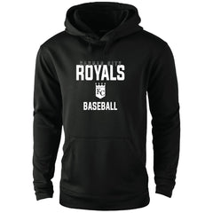 Kansas City Royals Dunbrooke Champion Pullover Hoodie - Black - MLB Lifestyle