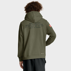 Nike Miami Dolphins 2025 Salute to Service Sideline Standard Issue Dri-FIT Hoodie Olive