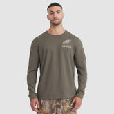 Nike Philadelphia Eagles 2025 Salute to Service Sideline Long Sleeve T-Shirt Olive