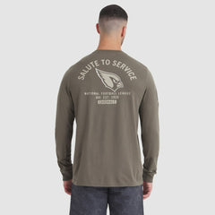 Nike Arizona Cardinals 2025 Salute to Service Sideline Long Sleeve T-Shirt Olive