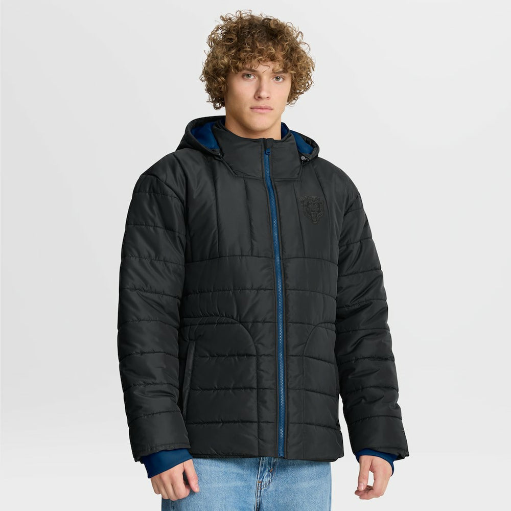 Fanatics Chicago Bears Full-Zip Hooded Jacket Black