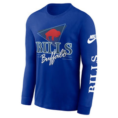 Nike Buffalo Bills Rewind Long Sleeve T-Shirt Royal