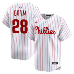 Alec Bohm Philadelphia Phillies Nike Home Limited Player Jersey - White - Nike on Sale