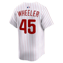 Zack Wheeler Philadelphia Phillies Nike Home Limited Player Jersey - White - Nike Lifestyle