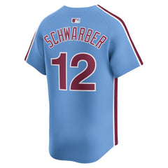 Kyle Schwarber Philadelphia Phillies Nike Alternate Limited Jersey - Light Blue - Nike Sale