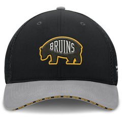 Boston Bruins Fanatics Fundamentals Span Flex Hat - Black - NHL 202777469