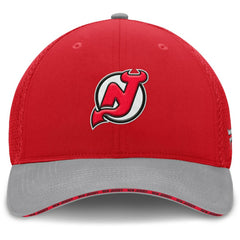 New Jersey Devils Fanatics Fundamentals Span Flex Hat - Red - NHL 202777470