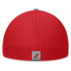 New Jersey Devils Fanatics Fundamentals Span Flex Hat - Red - NHL 202777470