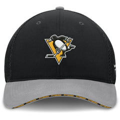 Pittsburgh Penguins Fanatics Fundamentals Span Flex Hat - Black - NHL 202777473