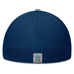 Seattle Kraken Fanatics Fundamentals Span Flex Hat - Deep Sea Blue - NHL 202777475