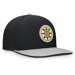 Boston Bruins Fanatics Fundamentals Loden Snapback Hat - Black - NHL 202777504