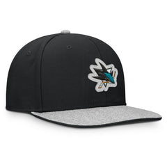 San Jose Sharks Fanatics Fundamentals Loden Snapback Hat - Black - NHL 202777505