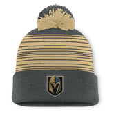 Vegas Golden Knights Fanatics Fundamental Spirit Cuffed Pom Knit Hat - Gray - NHL 202777572