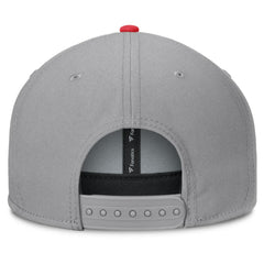 New Jersey Devils Fanatics Fundamentals Duo Split Logo Snapback Hat - Gray - NHL 202777625