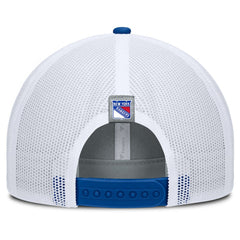 New York Rangers Fanatics Fundamental Adapt Trucker Adjustable Hat - Gray/Blue - NHL 202777670